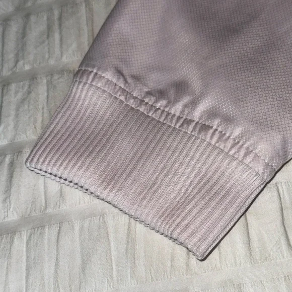 Lacoste pink track jacket woman’s UK 10 US 6 vintage mesh side detail - Picture 3 of 11